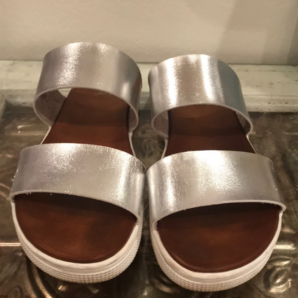 MIA Silver Sandals